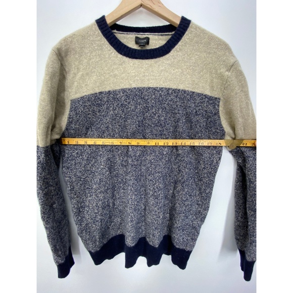J. Crew Crew Neck Men's Long Sleeve Sweater Size L - Picture 5 of 8
